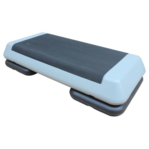 Adjustable Exercise Step Platform with 4 Stackable Risers G5180