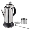 12-Cup Stainless Steel Electric Percolator Coffee Maker F4945