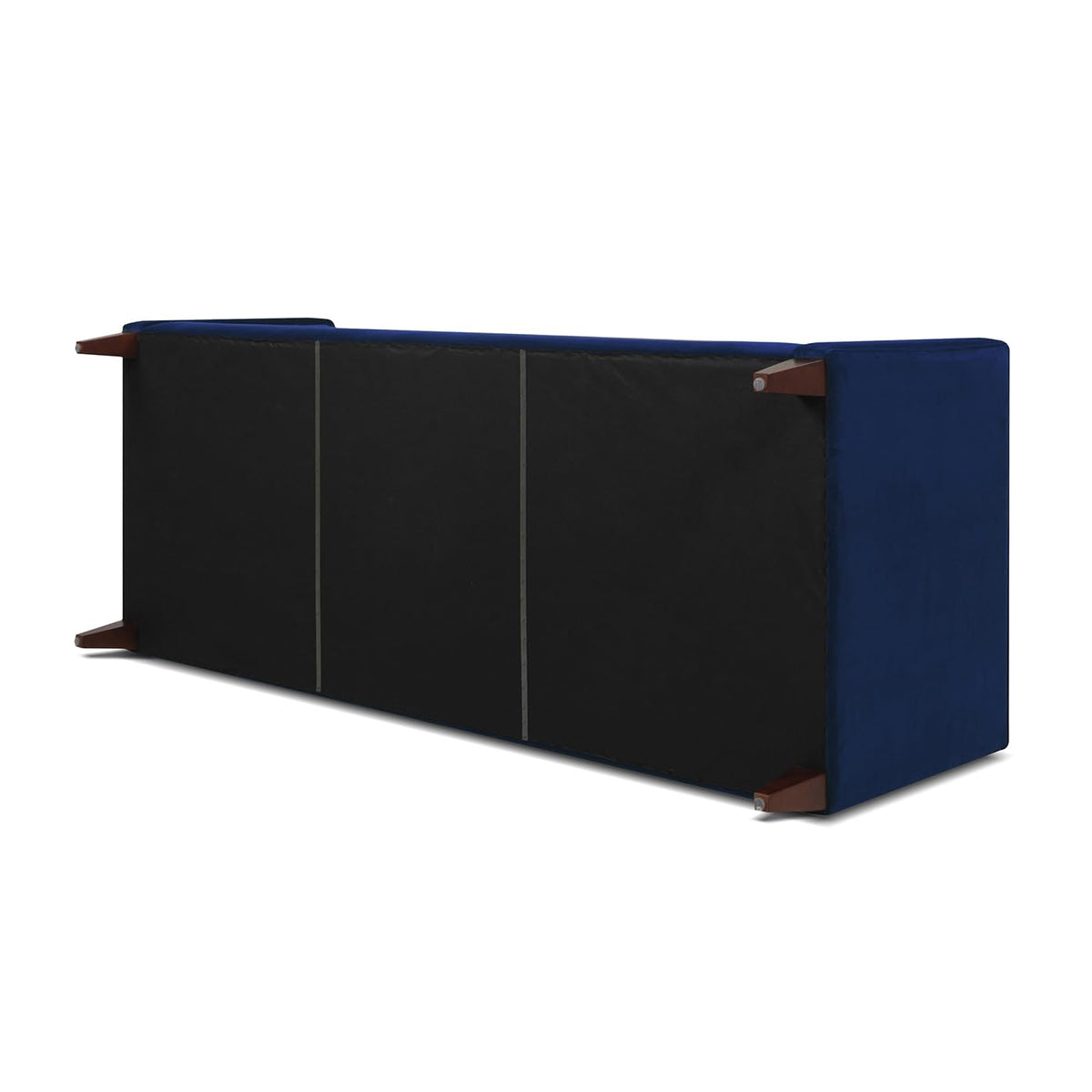 Navy Blue Velvet Tufted Sofa Y103