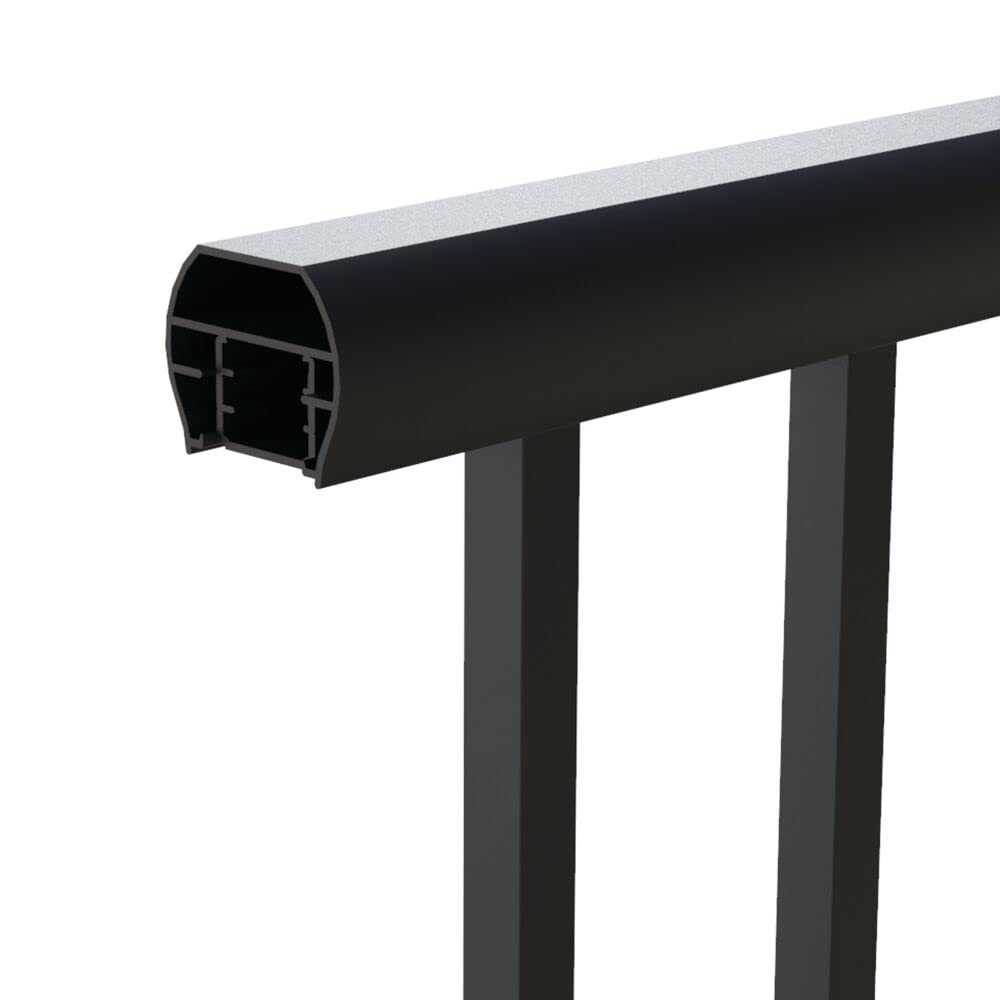 6’ x 36” Matte Black Aluminum Stair Kit M61439