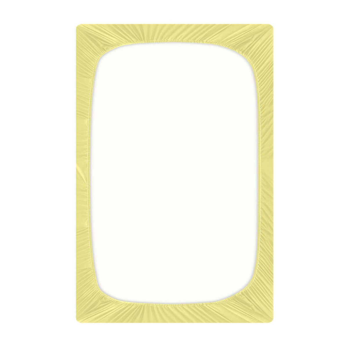 Khaki Microfiber Fitted Crib Sheet Q62311