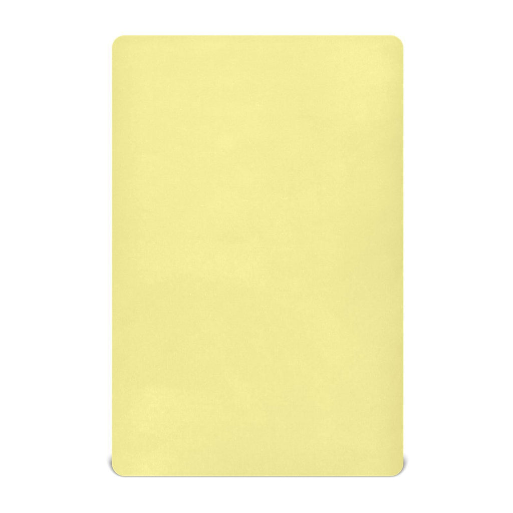 Khaki Microfiber Fitted Crib Sheet Q62311