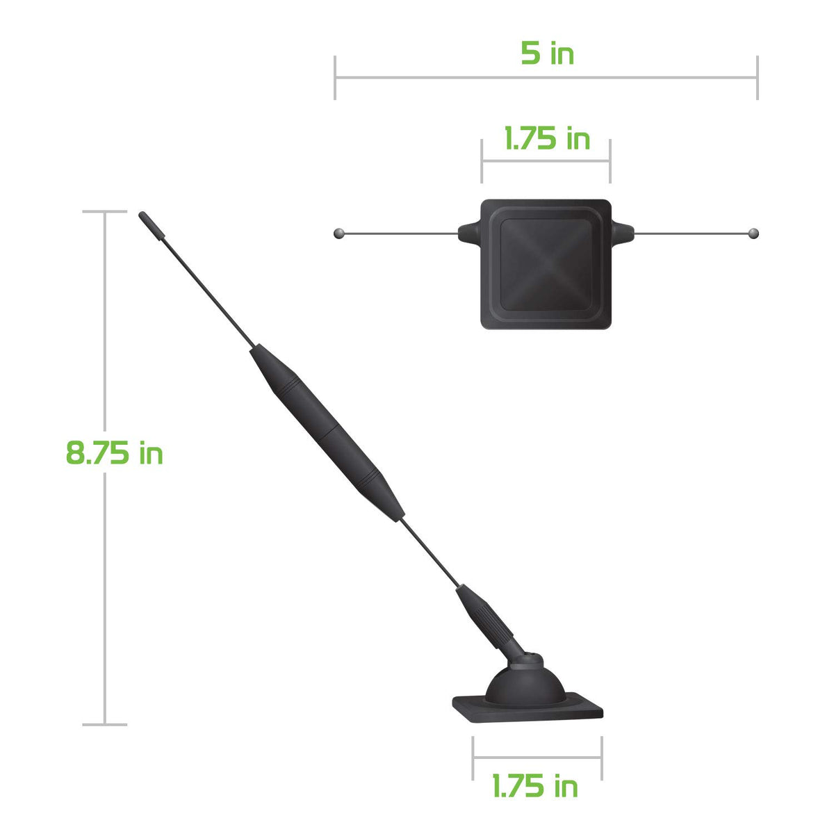 Cell Phone Signal Booster Antenna for Truck & Car Mount Passive Repeater H31393