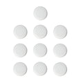 White 10 Pcs Thumbstick Caps for VR Controller A67160
