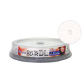 50gb 6X Blu-ray Bd-r Dl White Inkjet Hub Printable Disc (10-Disc) K188149