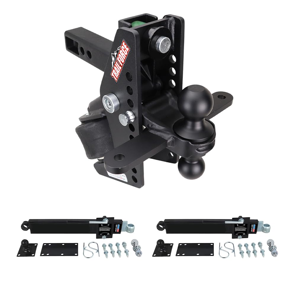 2" Hitch Towing Kit with 2" & 2-5/16" Balls & 2 Sway Arm Bars F325381