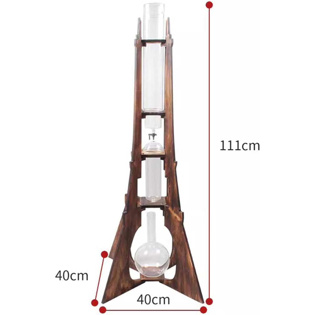 Cold Brew Drip Tower with Stainless Steel Adjustable Valve I61967