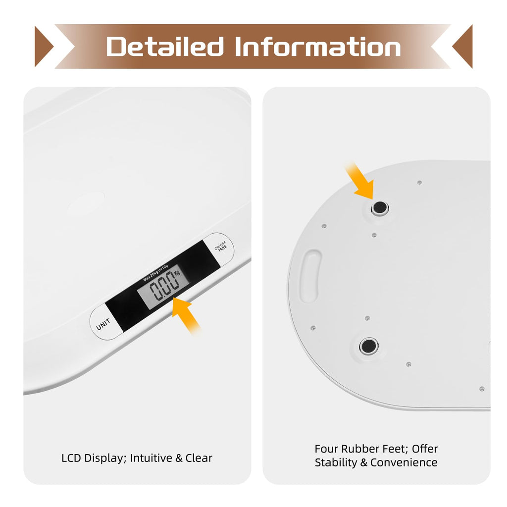 Digital Baby Scale 44Lbs LCD Display X68007