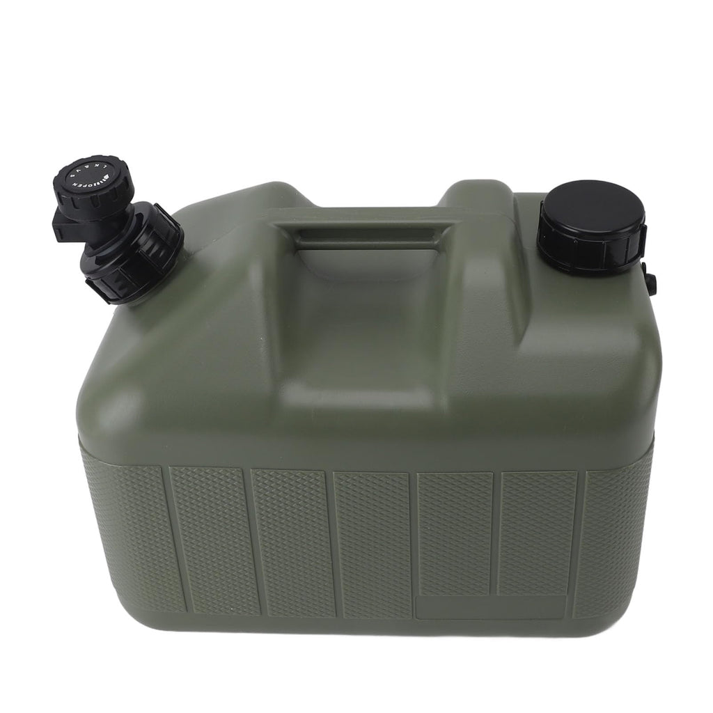 10L Green Camping Water Container with Faucet N47307
