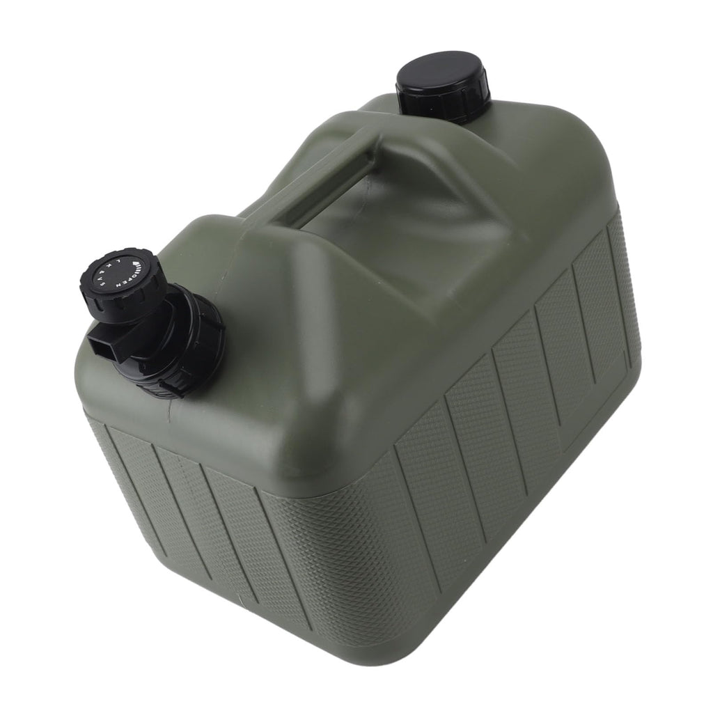 10L Green Camping Water Container with Faucet N47307