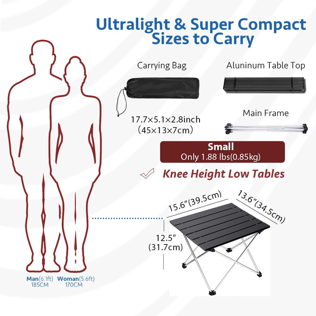 Portable Aluminum Camping Table F843