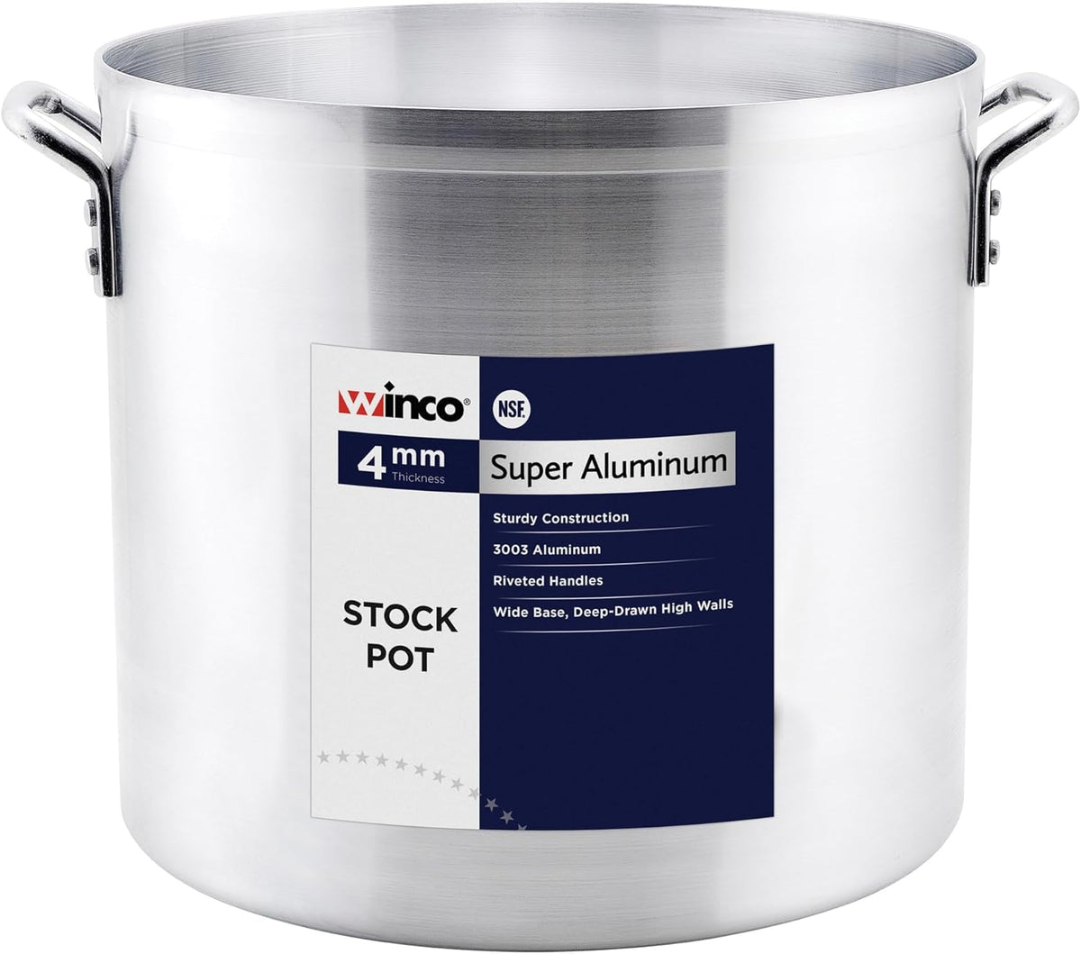 50-Quart Aluminum Stock Pot Z712