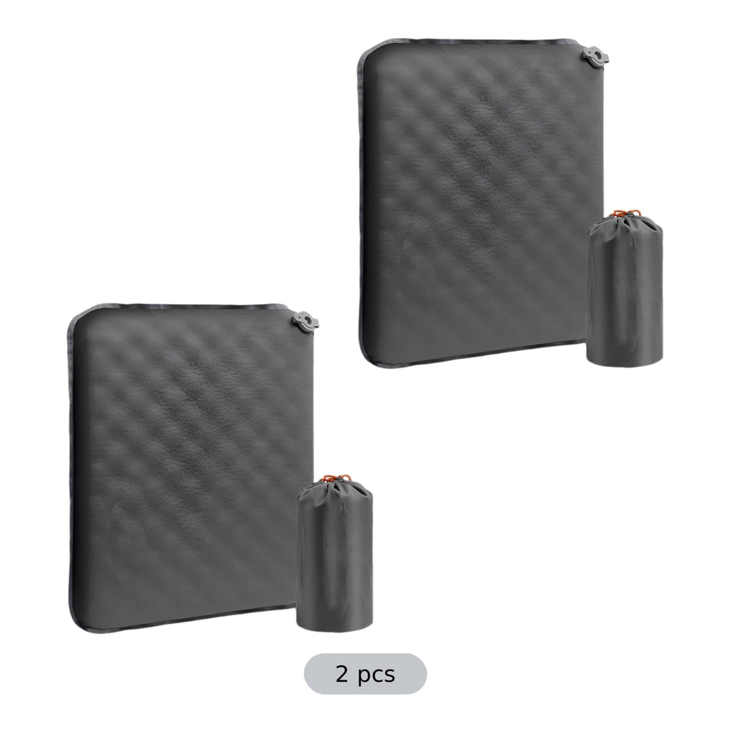 2 Pcs Inflatable Nylon TPU Seat Cushion E189