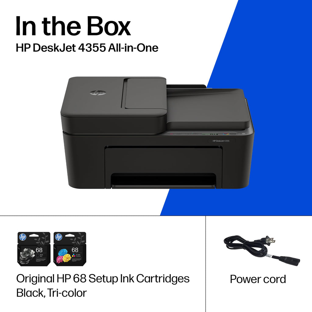 Wireless All-in-One Color Inkjet Printer, Scanner, Copier B396195