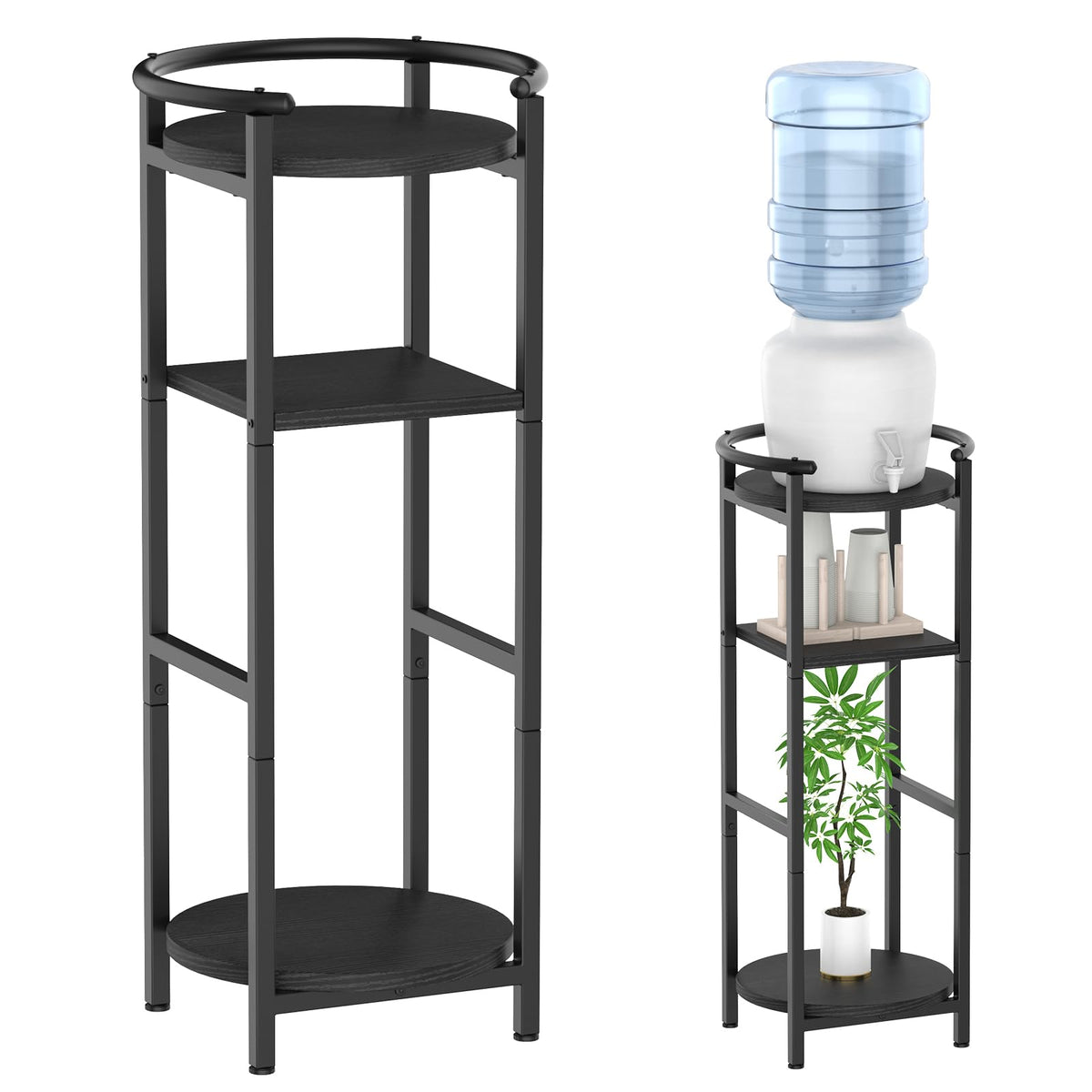 Black 5 Gallon Water Jug Stand G818