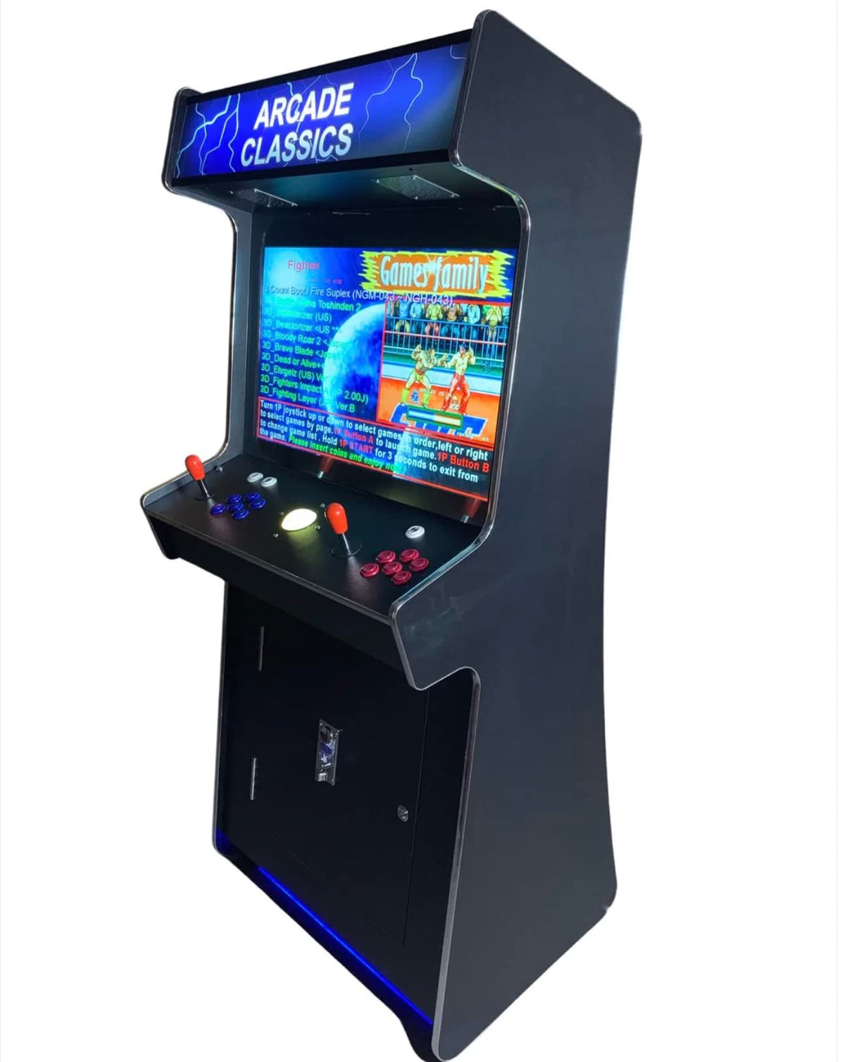 Full Size Upright 2 Player Arcade Machine with 2 Shooting Guns M22718