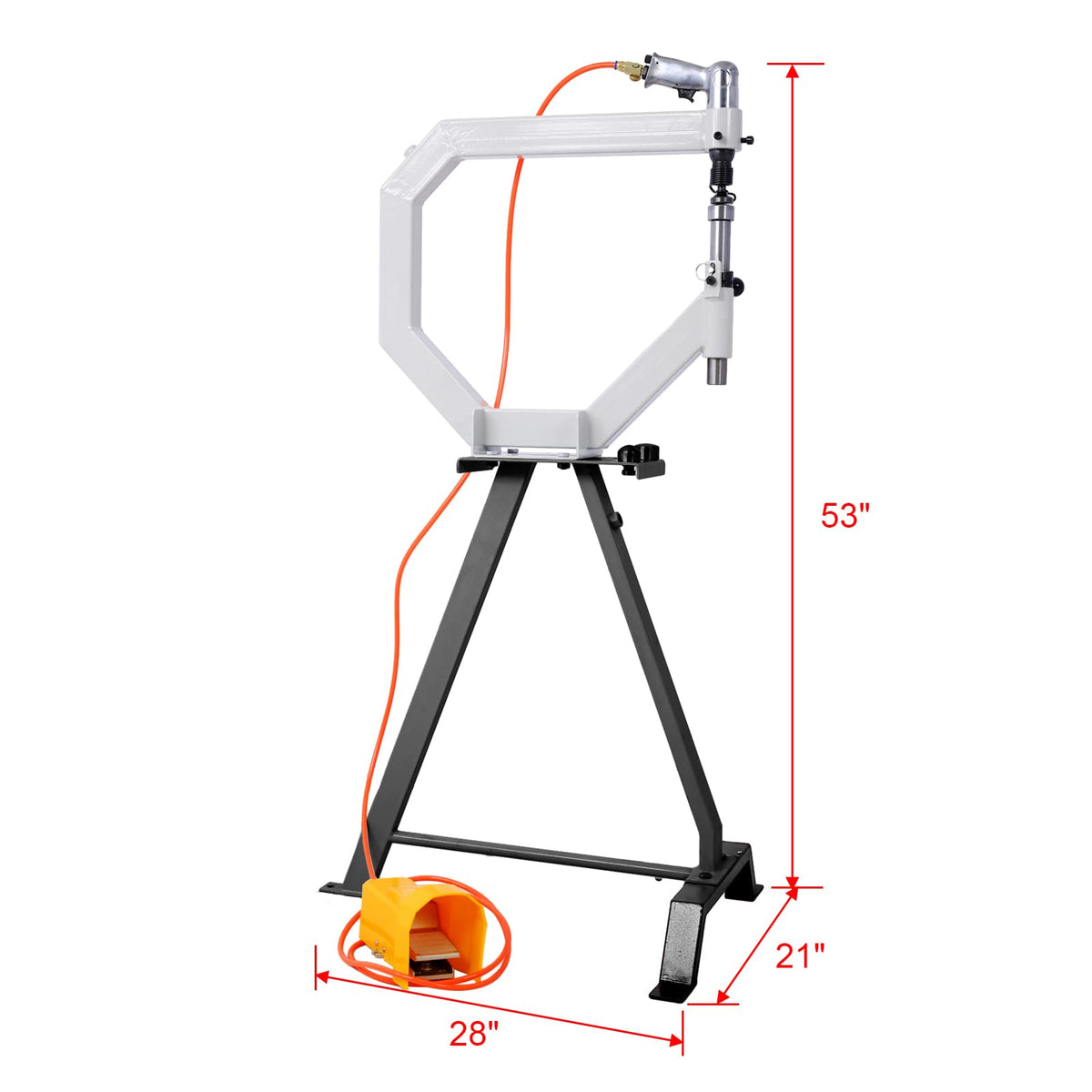Pneumatic Planishing Hammer with Stand and Foot Pedal F34518