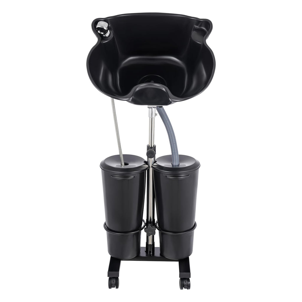 Portable Shampoo Bowl with Electric Pump and Drain Hoses P86050