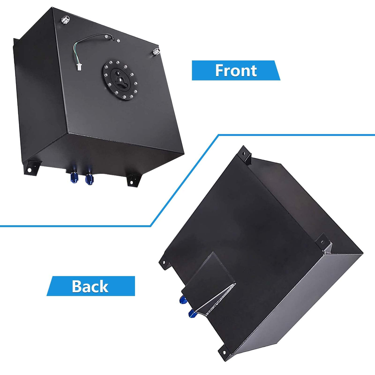5 Gallon Aluminum Fuel Tank with Level Sender V472
