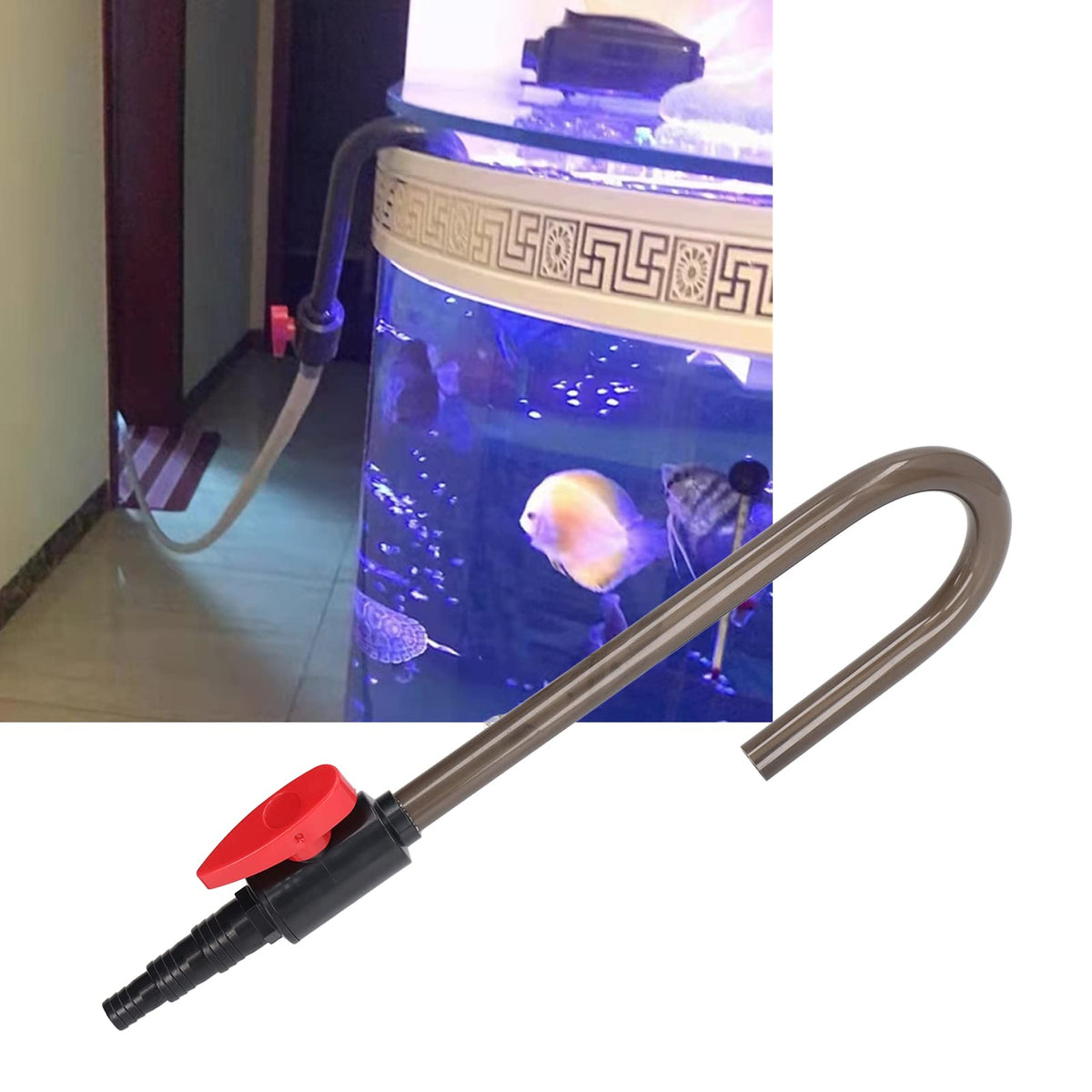 Aquarium Auto Top Off System Wall Mount Water Filler with Control Valve for 3/8 1/2 3/4 Inch Hose C818