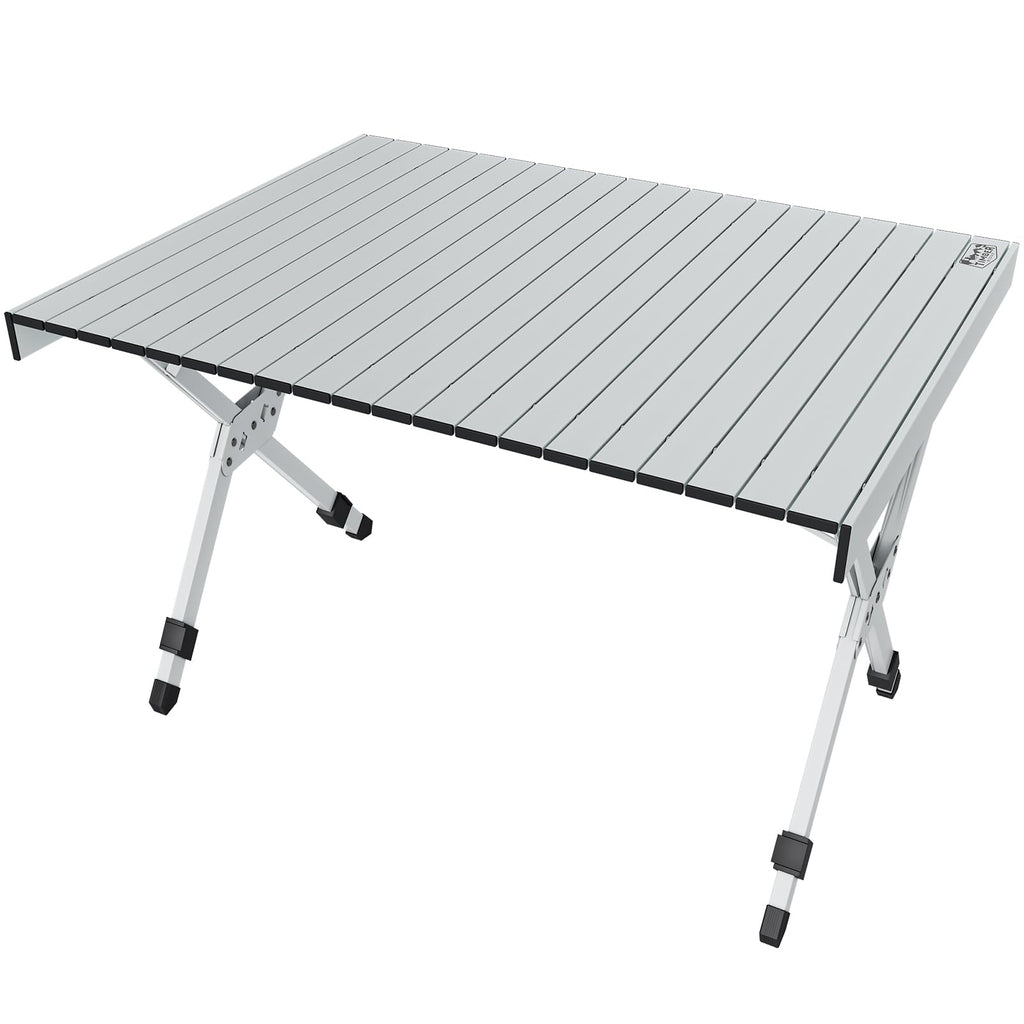 Folding Camping Table Adjustable Height Lightweight Aluminum G967742