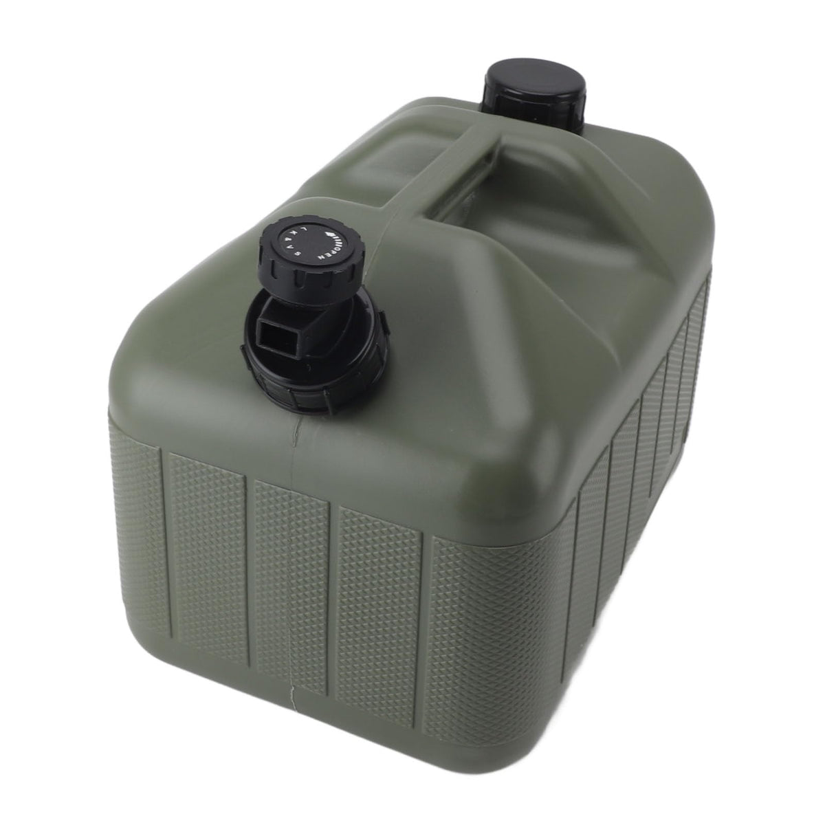 10L Green Camping Water Container with Faucet N47307
