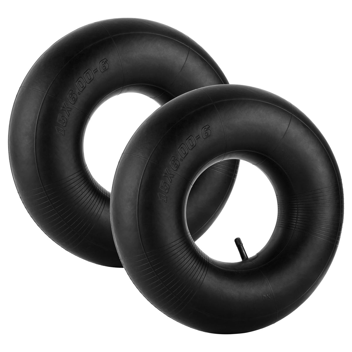 15x6.00-6 Inner Tube with Straight Valve Stem 2-Pack W97529