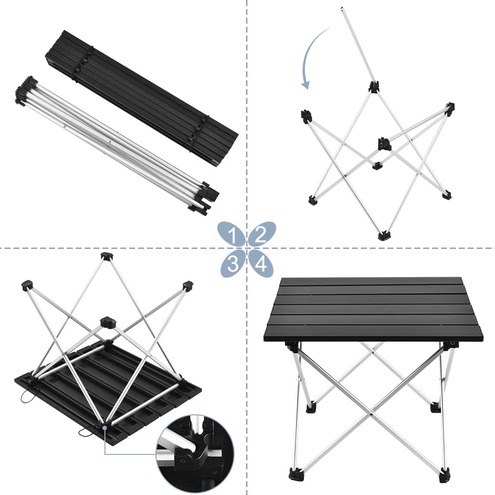 Portable Aluminum Camping Table F843