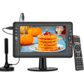 9" IPS Screen Portable TV with ATSC Tuner and Rechargeable Battery D2899