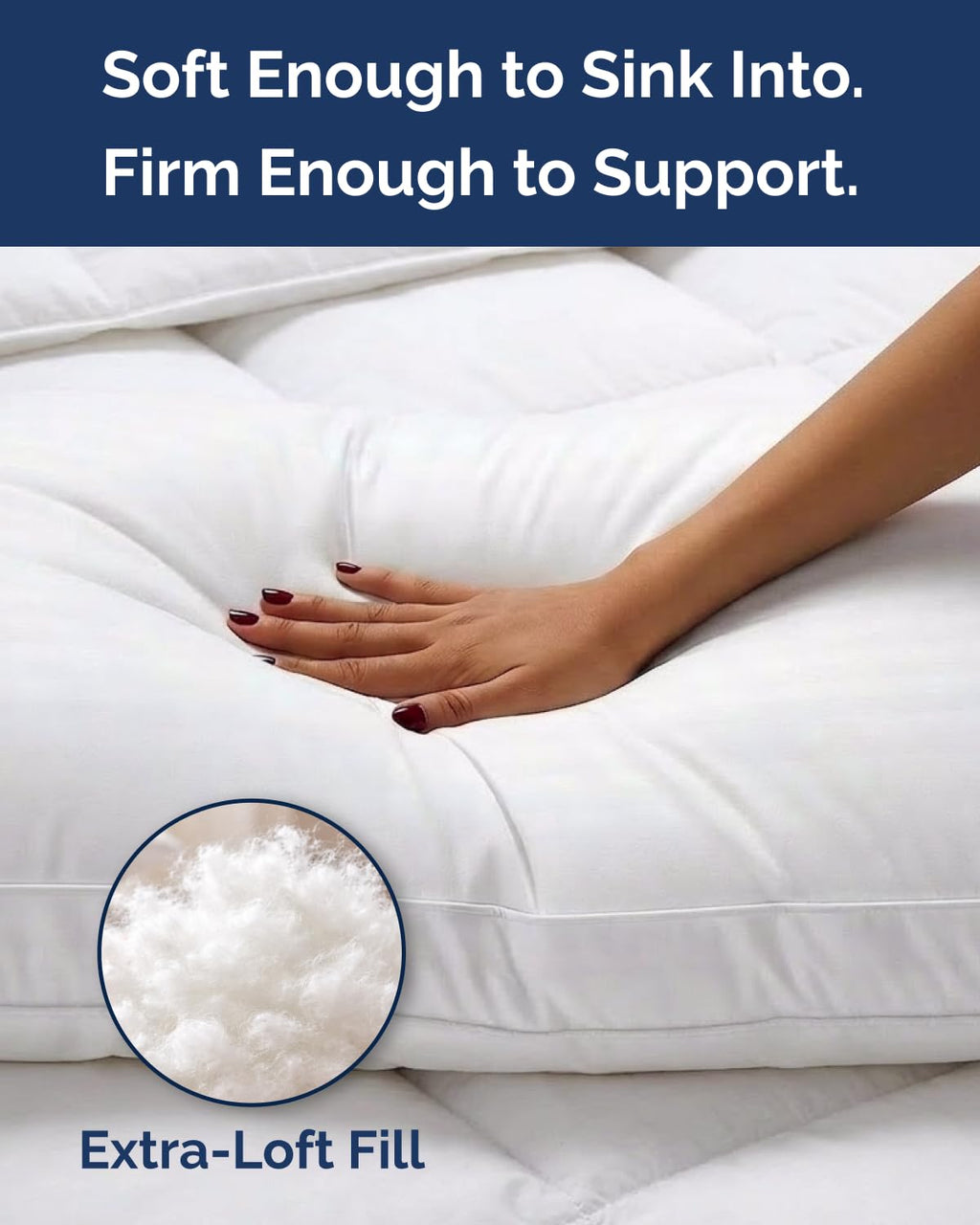 King Size Gusset Pillows Set of 2 M662