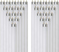 T8 Fluorescent Tube Light Bulb 25W 4100K Cool White G13 Pack of 30 B35412