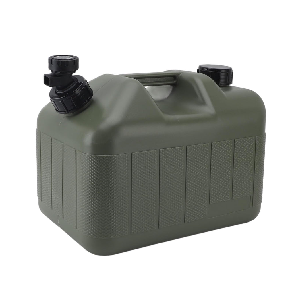 10L Green Camping Water Container with Faucet N47307