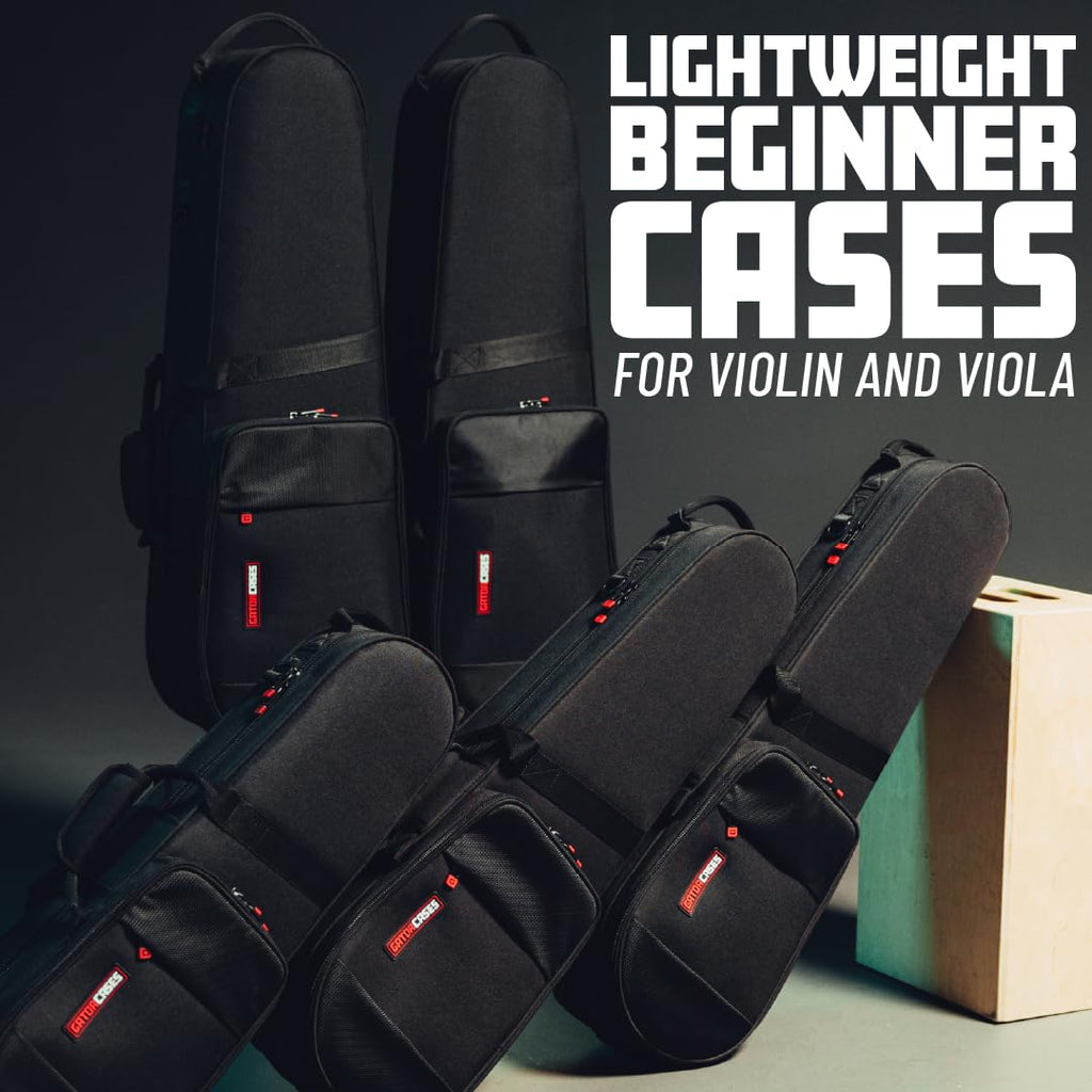 Lightweight 1/2-size Violin Case with Shoulder Strap J91761