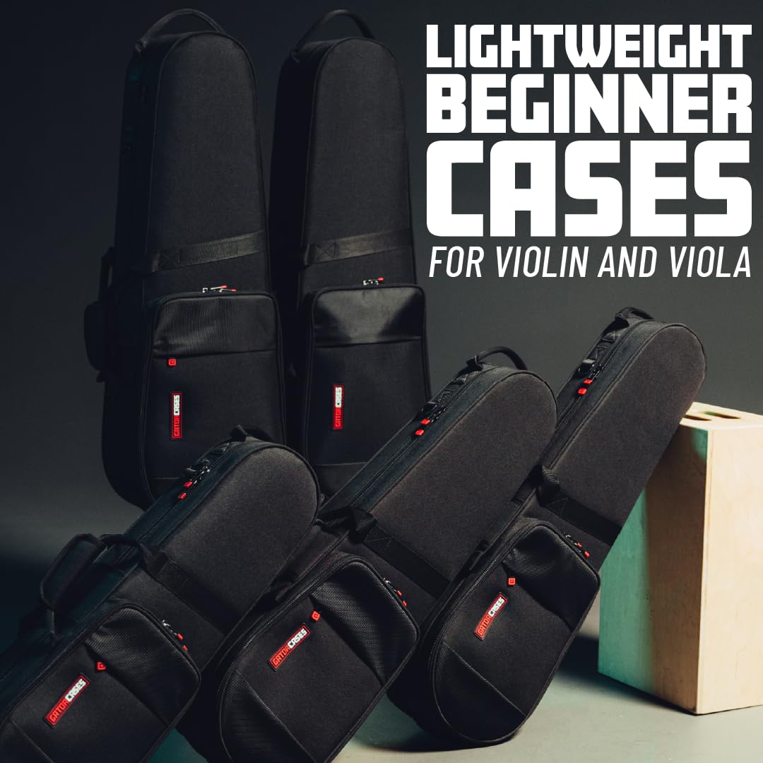 Lightweight 1/2-size Violin Case with Shoulder Strap J91761