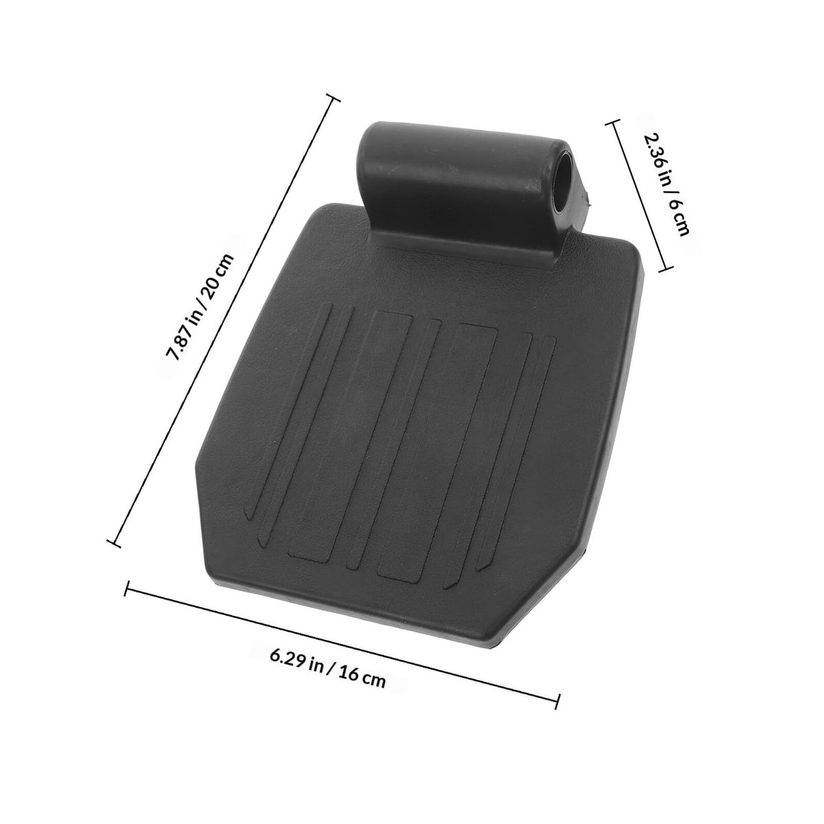 2pcs Heavy Duty Wheelchair Footrest Pedals Replacement Parts F56790