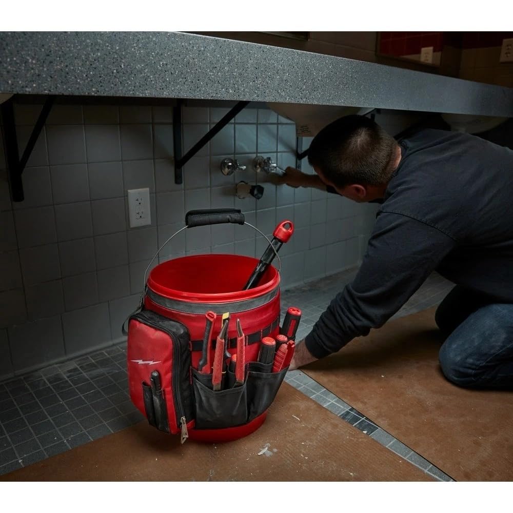 10-Inch Open Bucket Tool Bag D210315