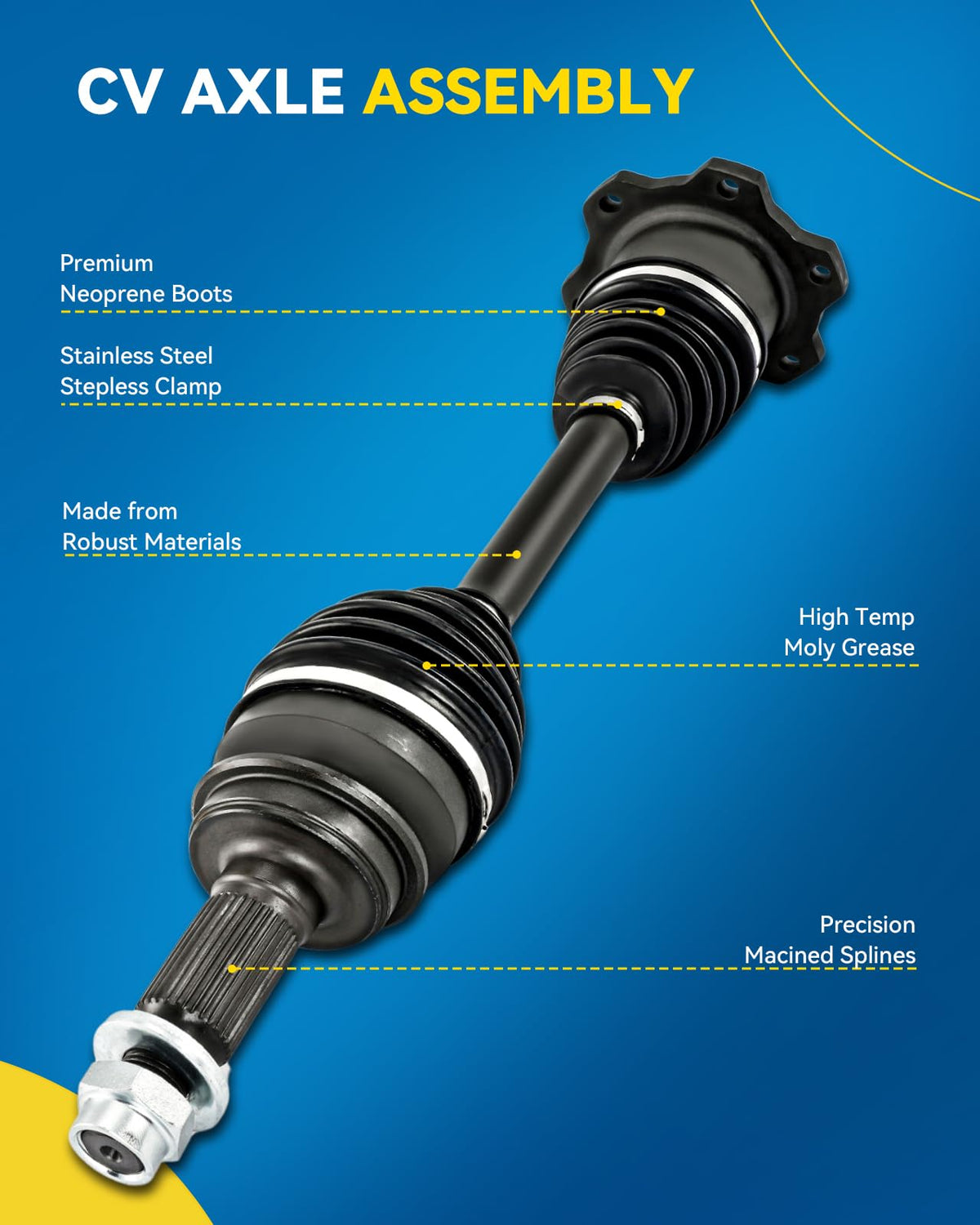 Front CV Axle Shaft K892