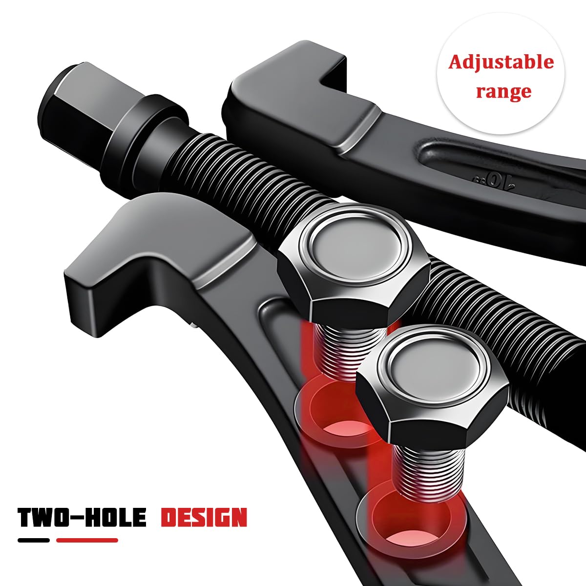 3 Jaw Inner Bearing Puller with Reversible Jaws U47446