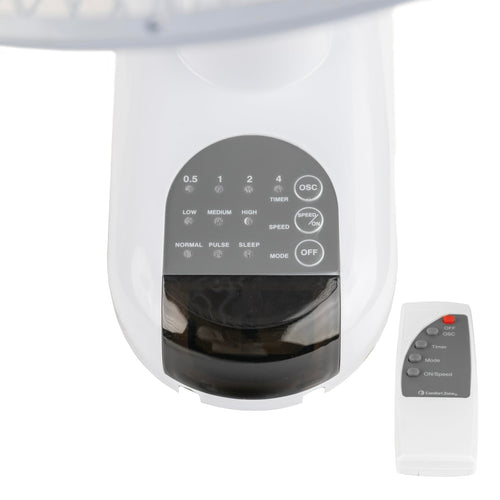 16 inch 3 Speed Oscillating Wall Mount Fan with Remote Control S91680