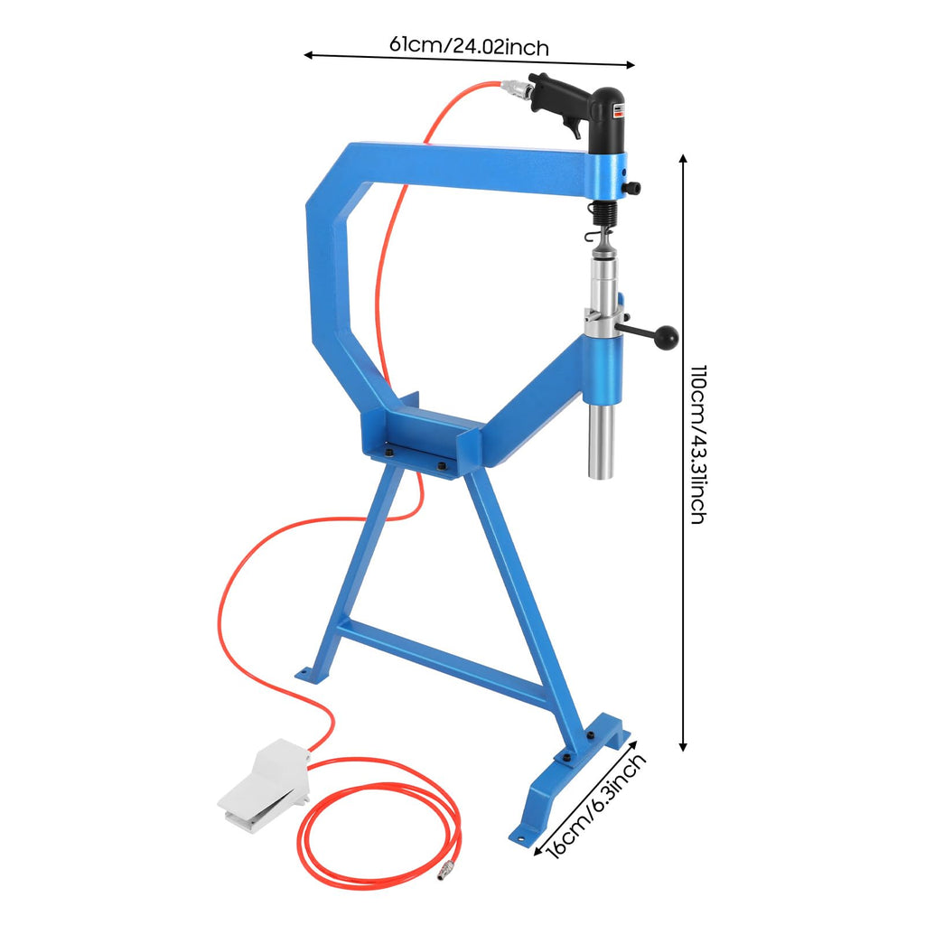 Pneumatic Planishing Hammer with Stand & Foot Pedal B177842