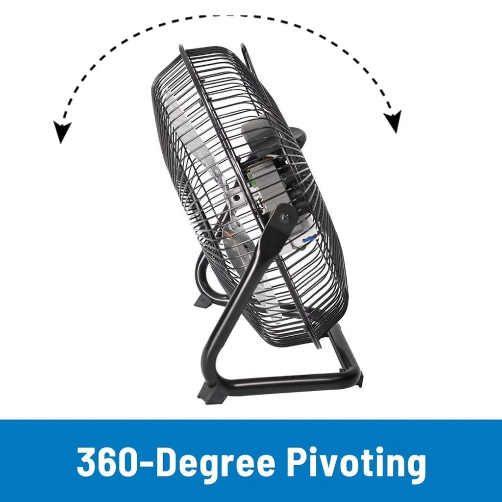 9 inch 3-Speed Portable Metal Fan B2617