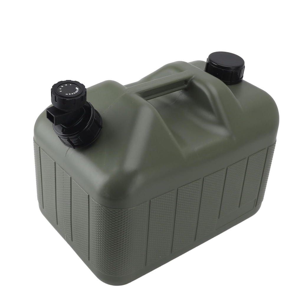 10L Green Camping Water Container with Faucet N47307