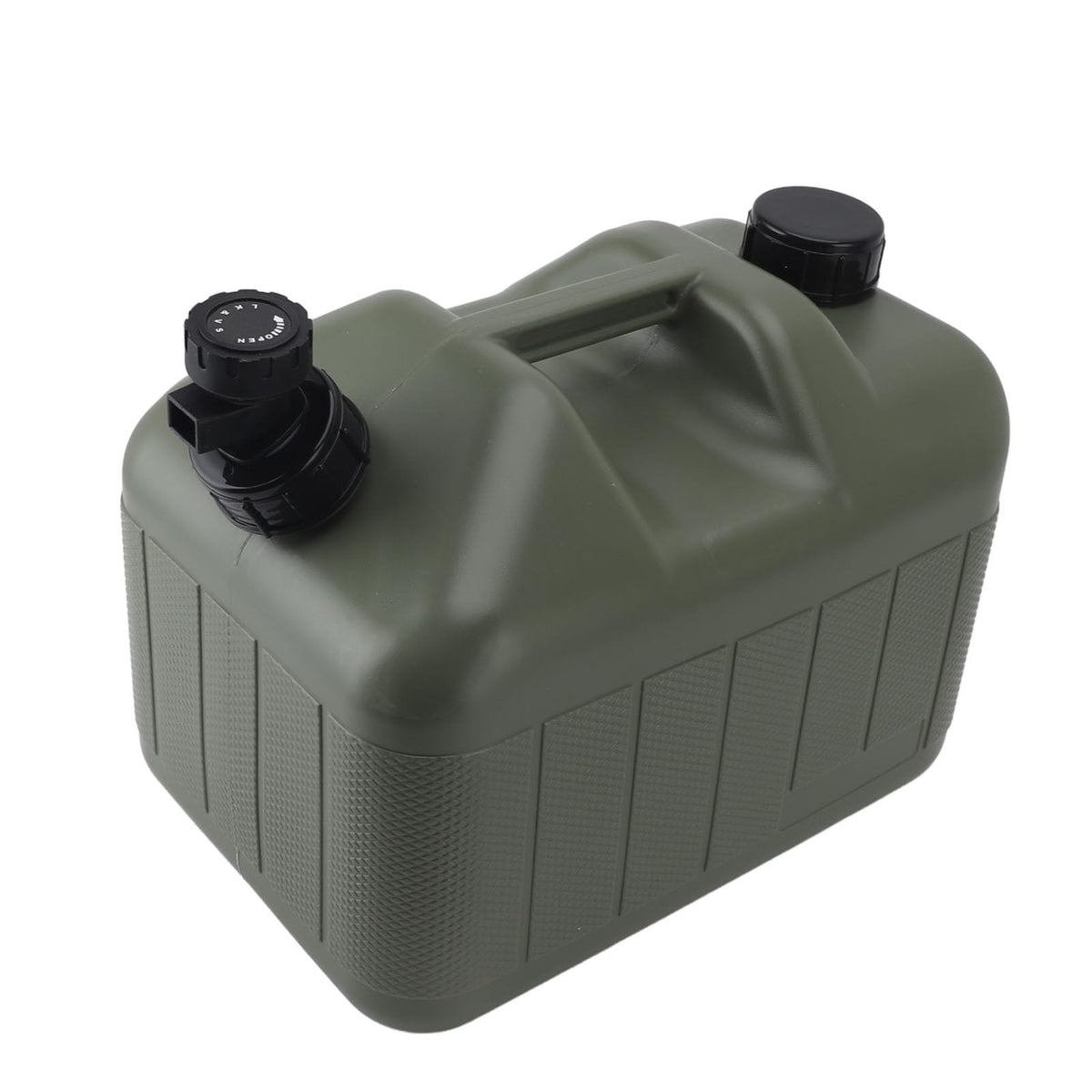 10L Green Camping Water Container with Faucet N47307