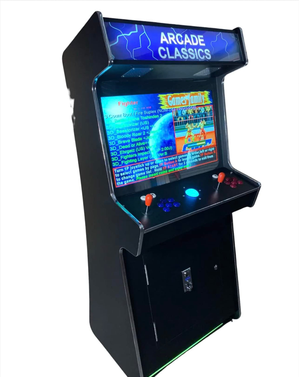 Full Size Upright 2 Player Arcade Machine with 2 Shooting Guns M22718
