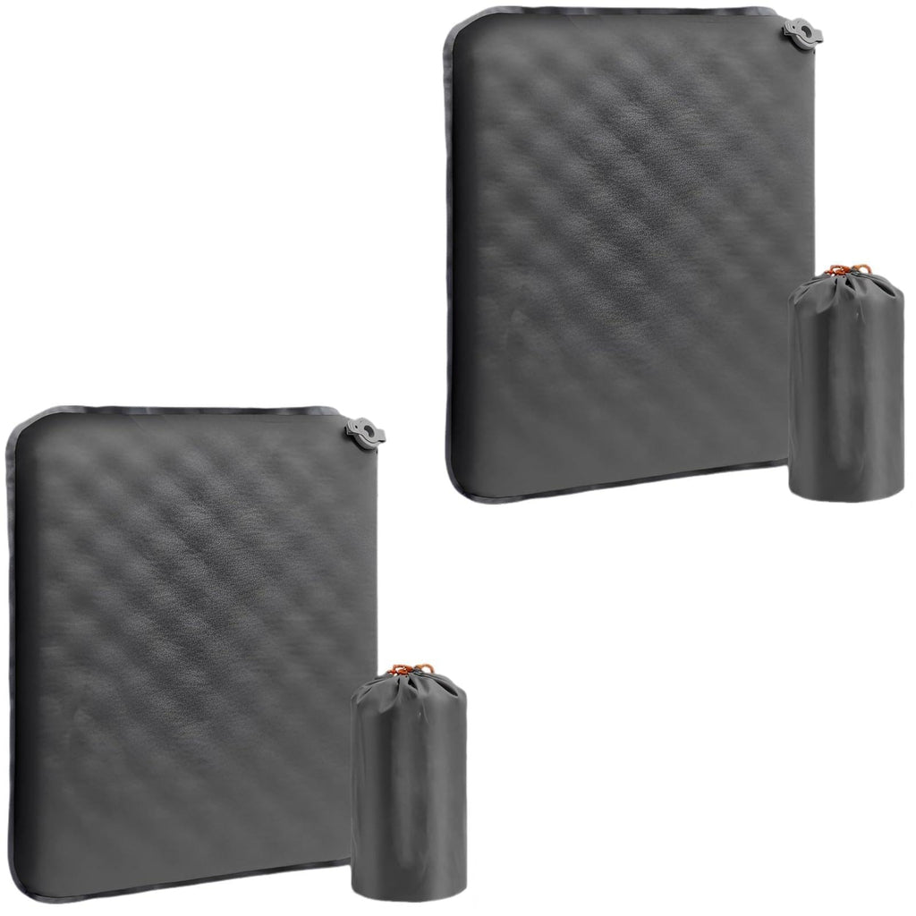 2 Pcs Inflatable Nylon TPU Seat Cushion E189