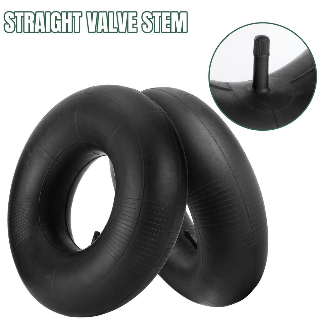15x6.00-6 Inner Tube with Straight Valve Stem 2-Pack W97529