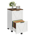 2 Drawers Rolling File Cabinet S8424