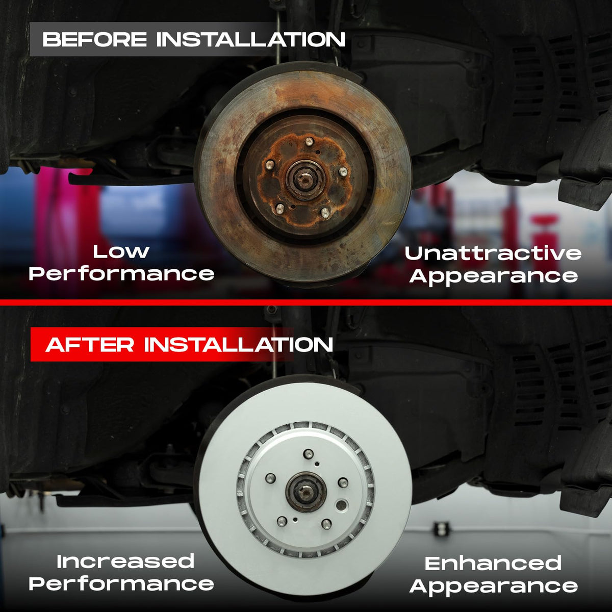 Front and Rear Brake Kit Z144