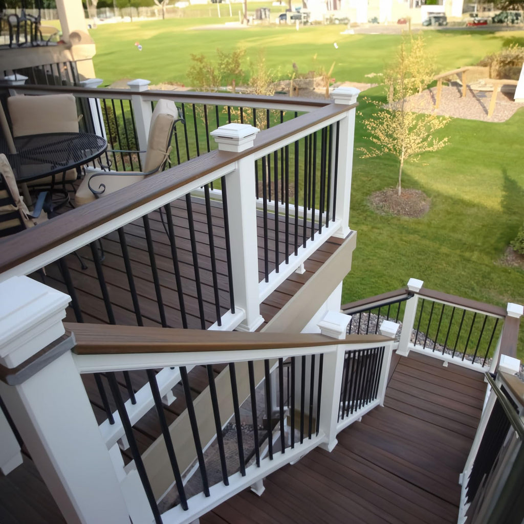 51 Pack 36" Black Aluminum Deck Balusters I961