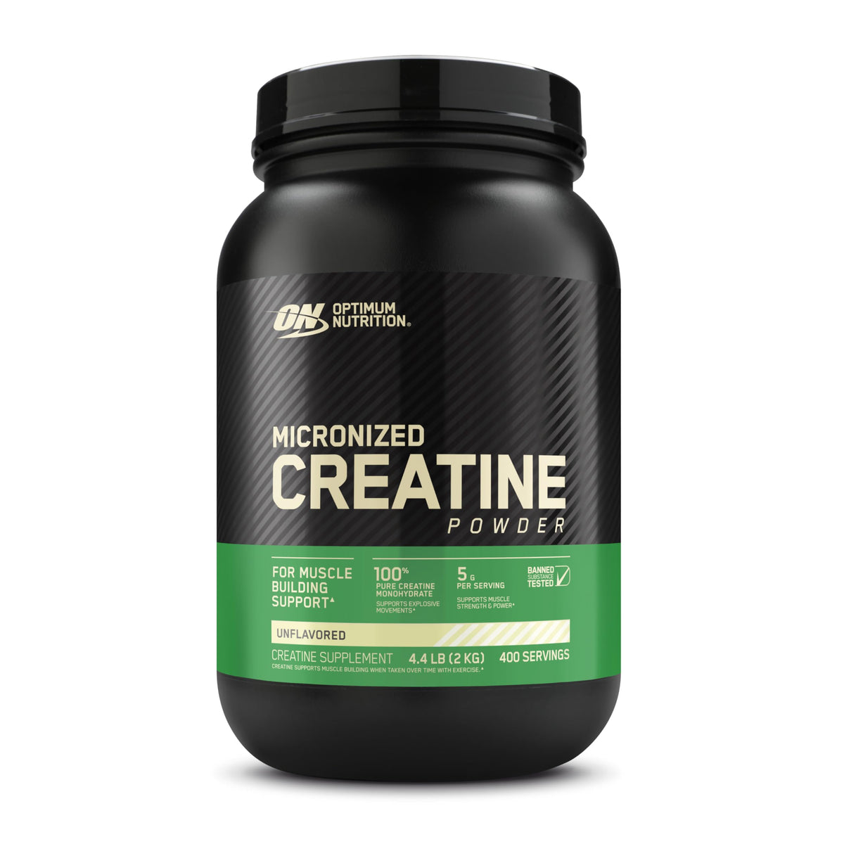 Unflavored Micronized Creatine Monohydrate Powder 400 Servings X244293